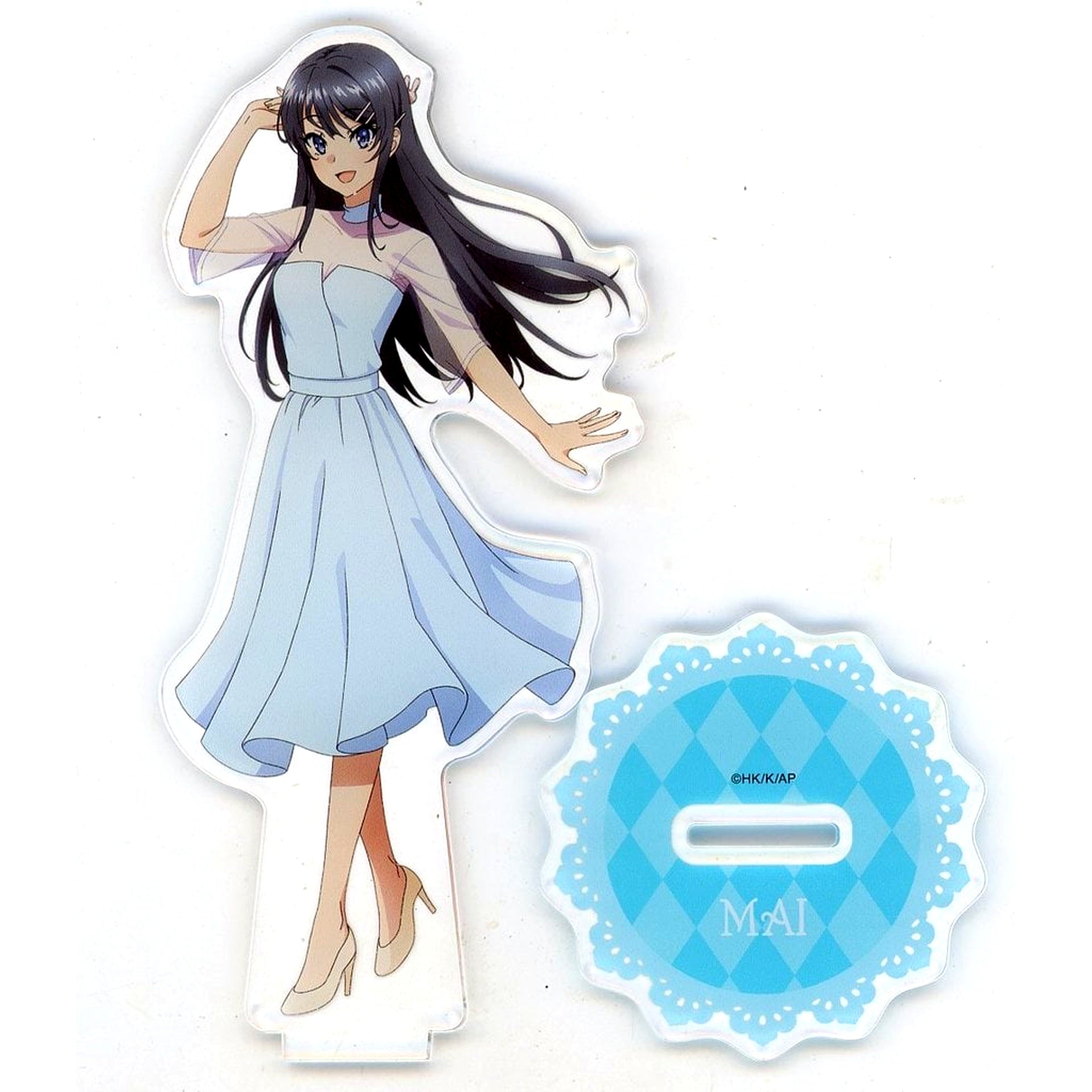 Mai Sakurajima B-2 Prize Rascal Does Not Dream of a Knapsack Kid Kujibikido Online Kuji Acrylic Stand [USED]