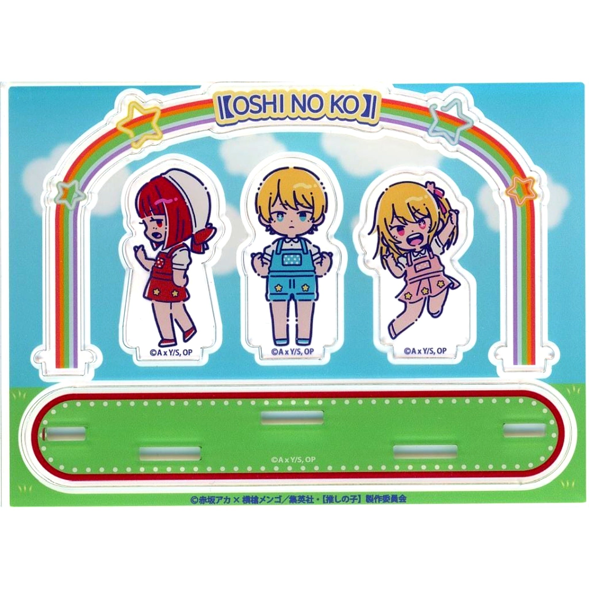 Aqua Ruby Kana Arima Oshi no Ko x Retopopu Online Kuji Bonus Campaign Prize Acrylic Stand Kujibikido [USED]