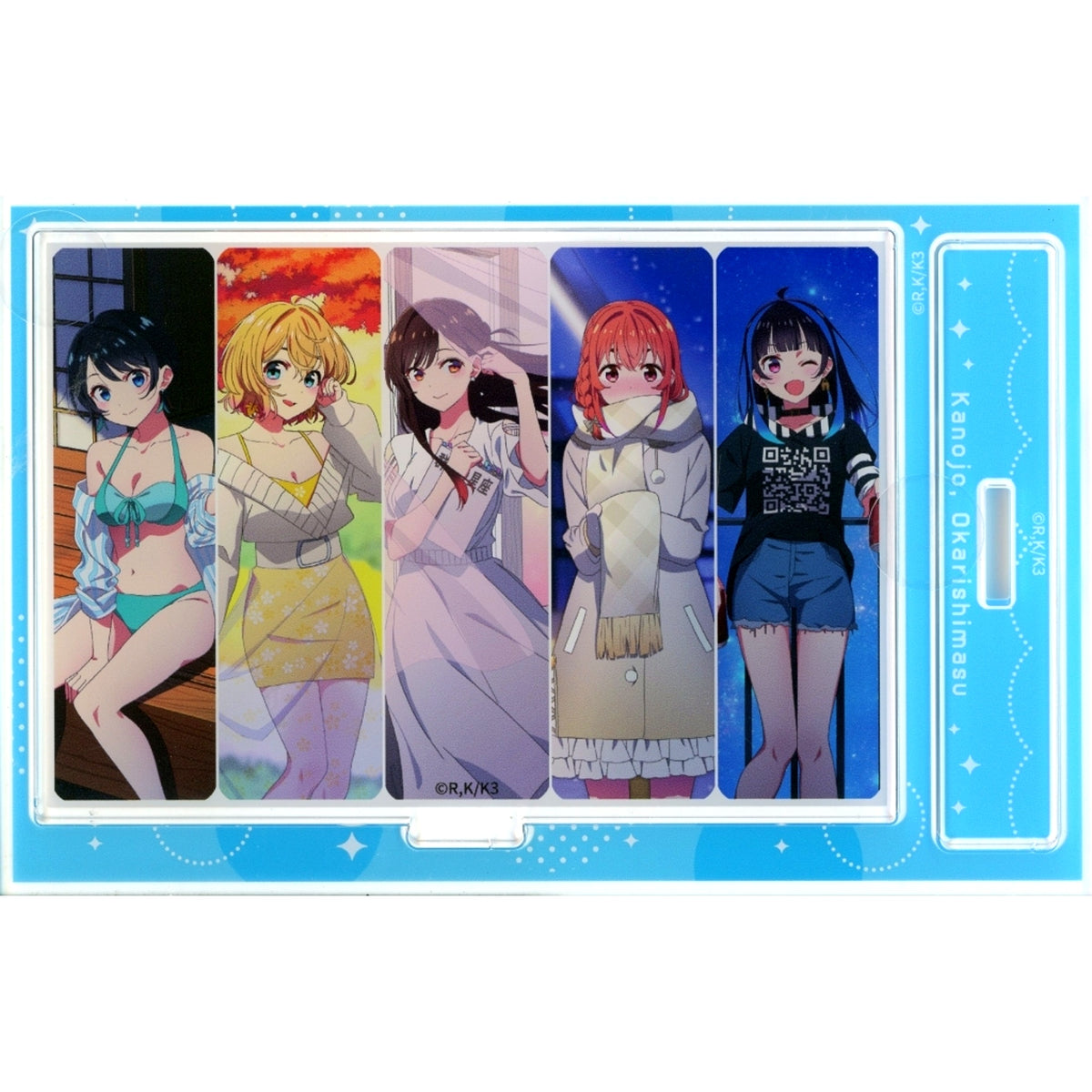 Shioki to Kanojo Acrylic Stand Figure Kujibikido Rent-A-Girlfriend Online Kuji B-6 Prize [USED]