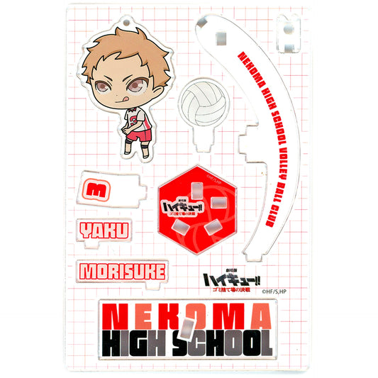 Morisuke Yaku Haikyu!! The Dumpster Battle x FamilyMart Random Diorama Acrylic Stand [USED]