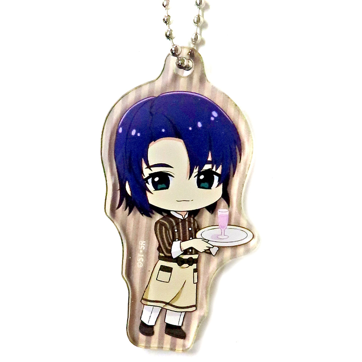 Athrun Zala Mobile Suit Gundam SEED FREEDOM Cafe Acrylic Keychain [USED]