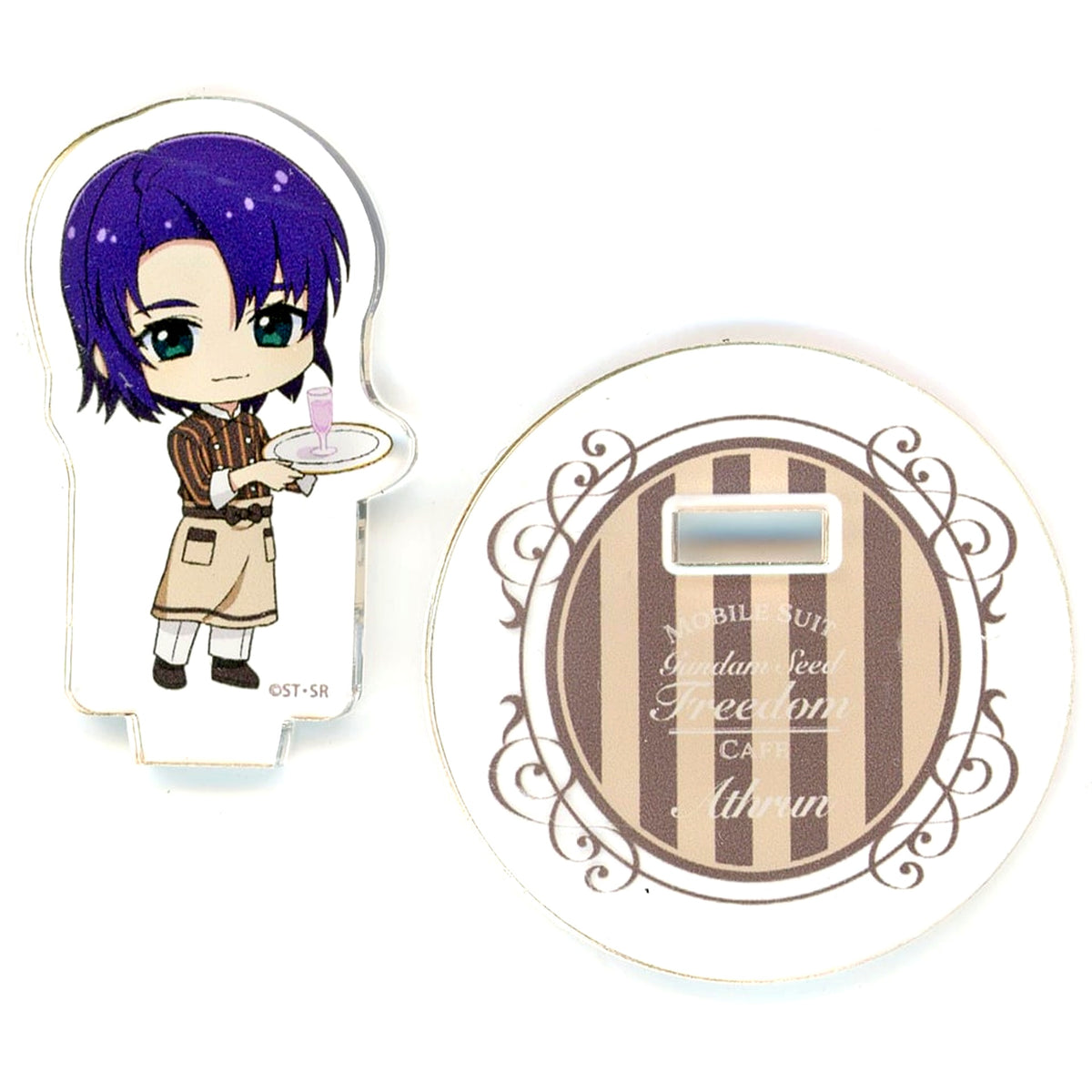 Athrun Zala Mobile Suit Gundam SEED FREEDOM Cafe Acrylic Stand [USED]