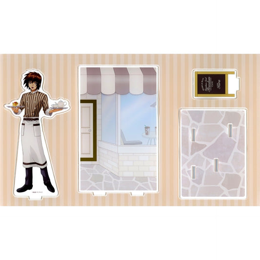 Kira Yamato Mobile Suit Gundam SEED FREEDOM Acrylic Diorama Cafe [USED]