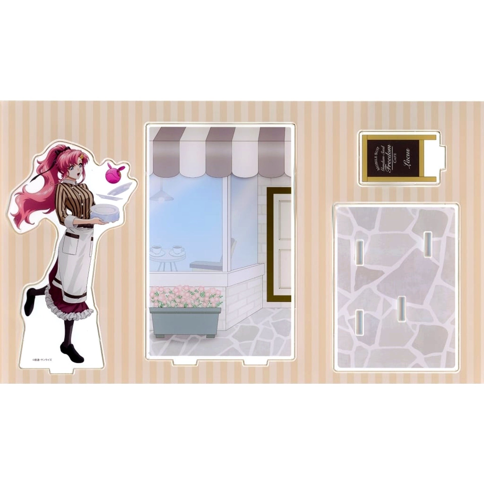 Lacus Clyne Mobile Suit Gundam SEED FREEDOM Acrylic Diorama Cafe [USED]