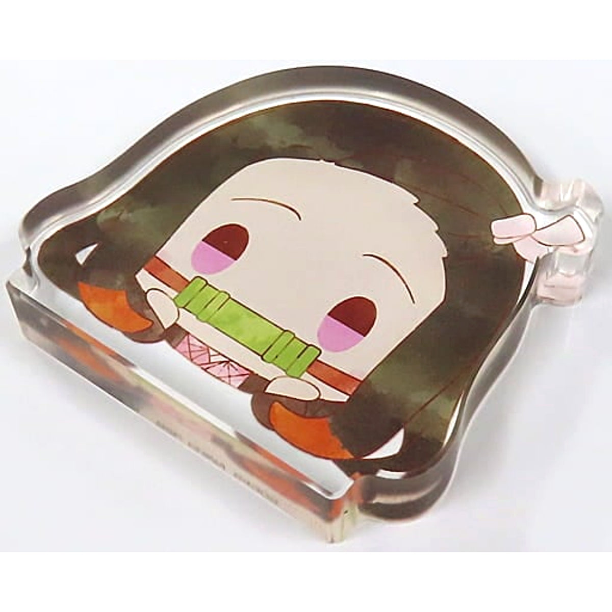 Demon Slayer: Kimetsu no Yaiba Nezuko Kamado Ichiban Kuji Butterfly House of Memories Mitetene Acritz Mascot Prize E Keychains [USED]