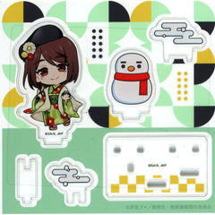 Jujutsu Kaisen Shoko Ieiri Acrylic Diorama Ink Pouring Maru Kuji Winter Holiday Daikichi 03 Acrylic Stands [USED]