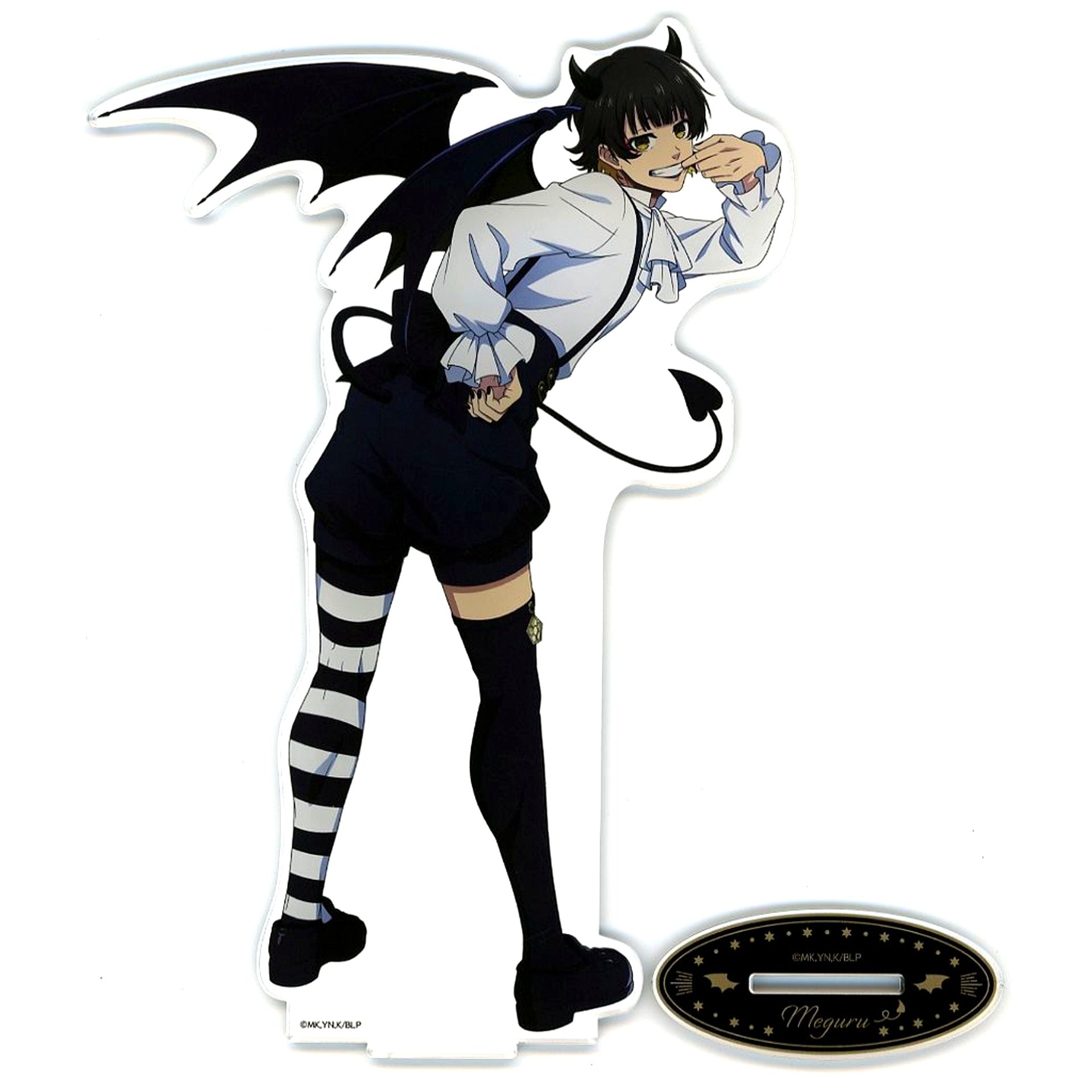 Meguru Bachira Devil Ver. Blue Lock x Ouchi de Collaboration Angel and Devil Vol. 1 Life-Size Big Acrylic Stand in FavoteriA [USED]