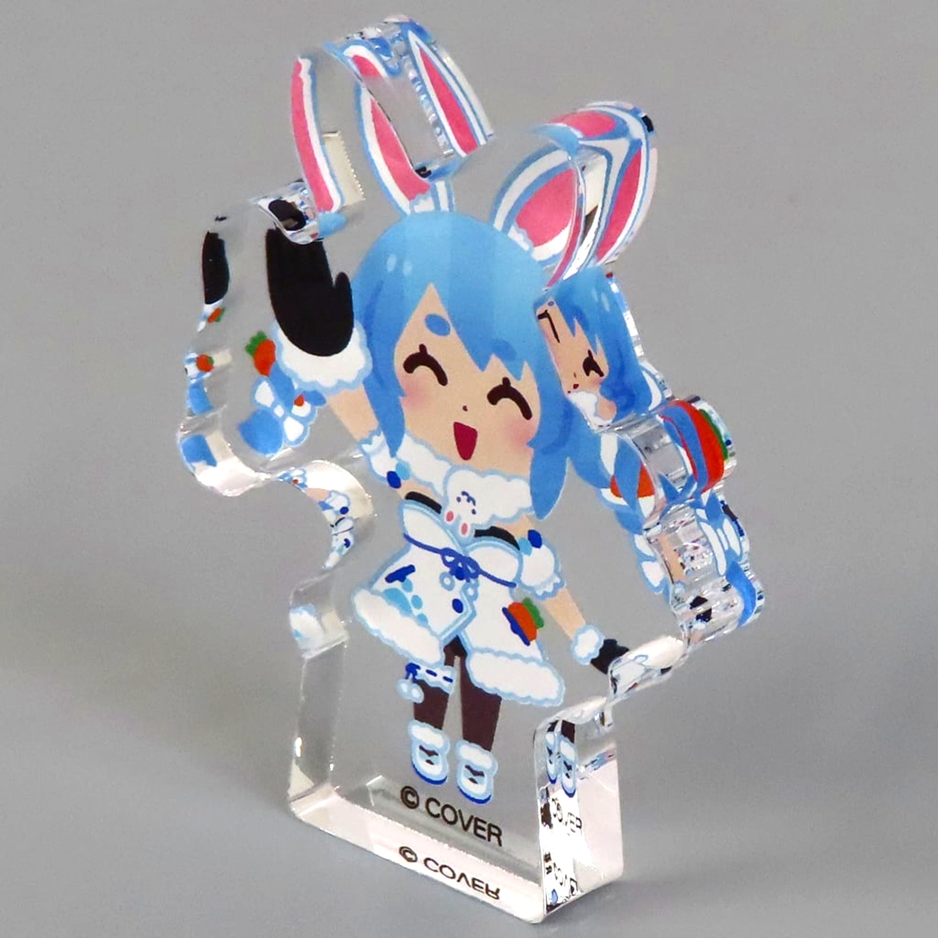 Usada Pekora Konpeko! hololive 3rd Gen Virtual YouTuber x Irasutoya Trading mini Acrylic Block [USED]