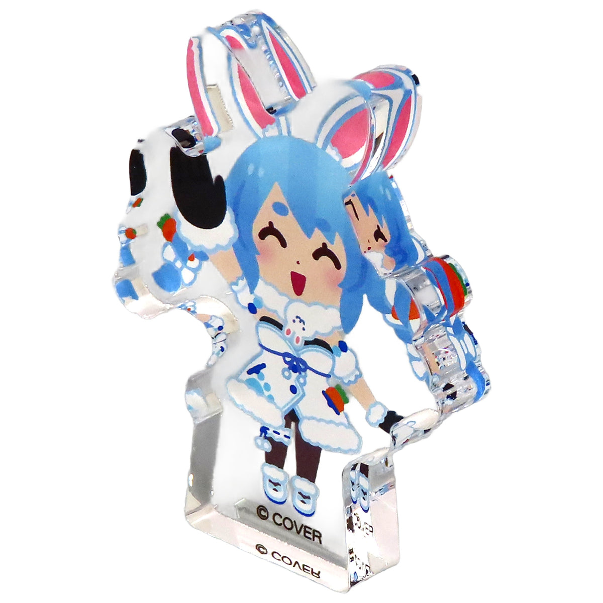 Usada Pekora Konpeko! hololive 3rd Gen Virtual YouTuber x Irasutoya Trading mini Acrylic Block [USED]