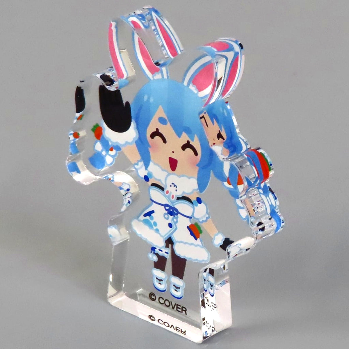 Usada Pekora Konpeko! hololive 3rd Gen Virtual YouTuber x Irasutoya Trading mini Acrylic Block [USED]