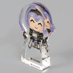 hololive 3rd Generation x Irasutoya Noel Shirogane Trading Acrylic Block mini with the line Let's Go Acrylic Stands [USED]