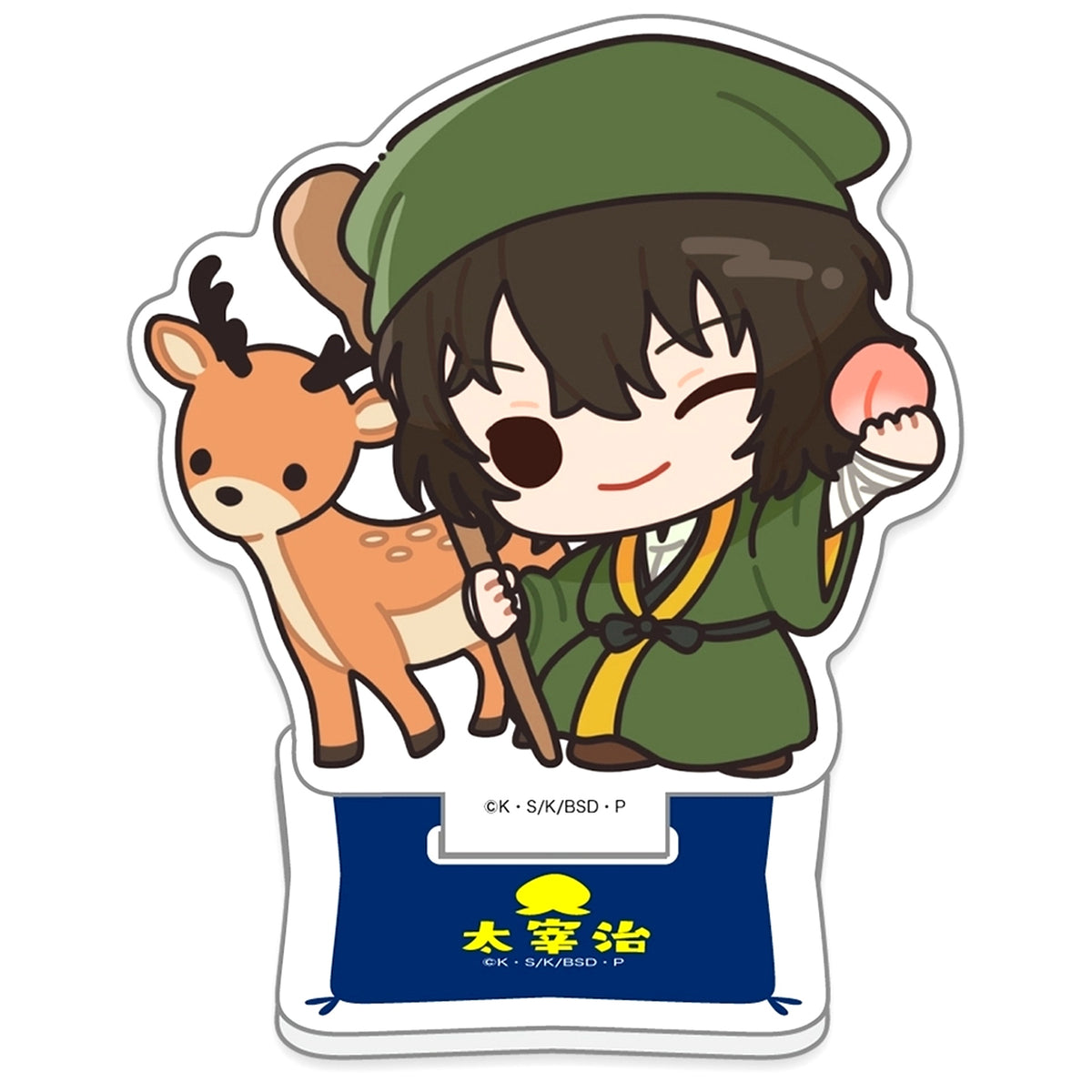 Osamu Dazai Bungo Stray Dogs X Seven Lucky Gods Mini Acrylic Stand [USED]