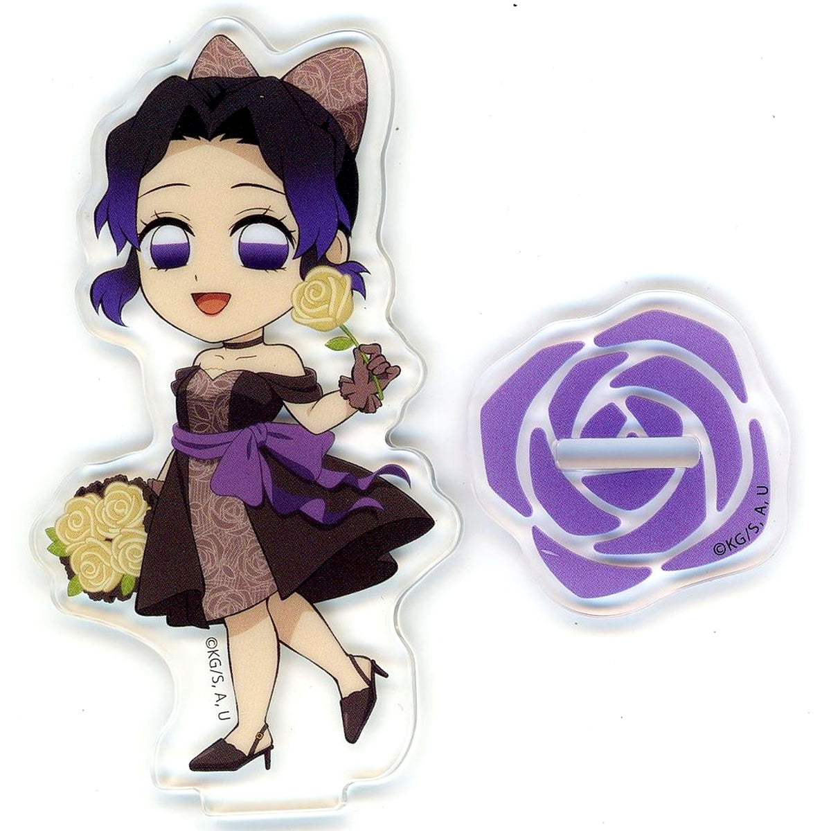 Shinobu Kocho Demon Slayer: Kimetsu no Yaiba x ufotable Cafe x Machi Asobi CAFE Valentine's Event 2024 Random Acrylic Stand [USED]