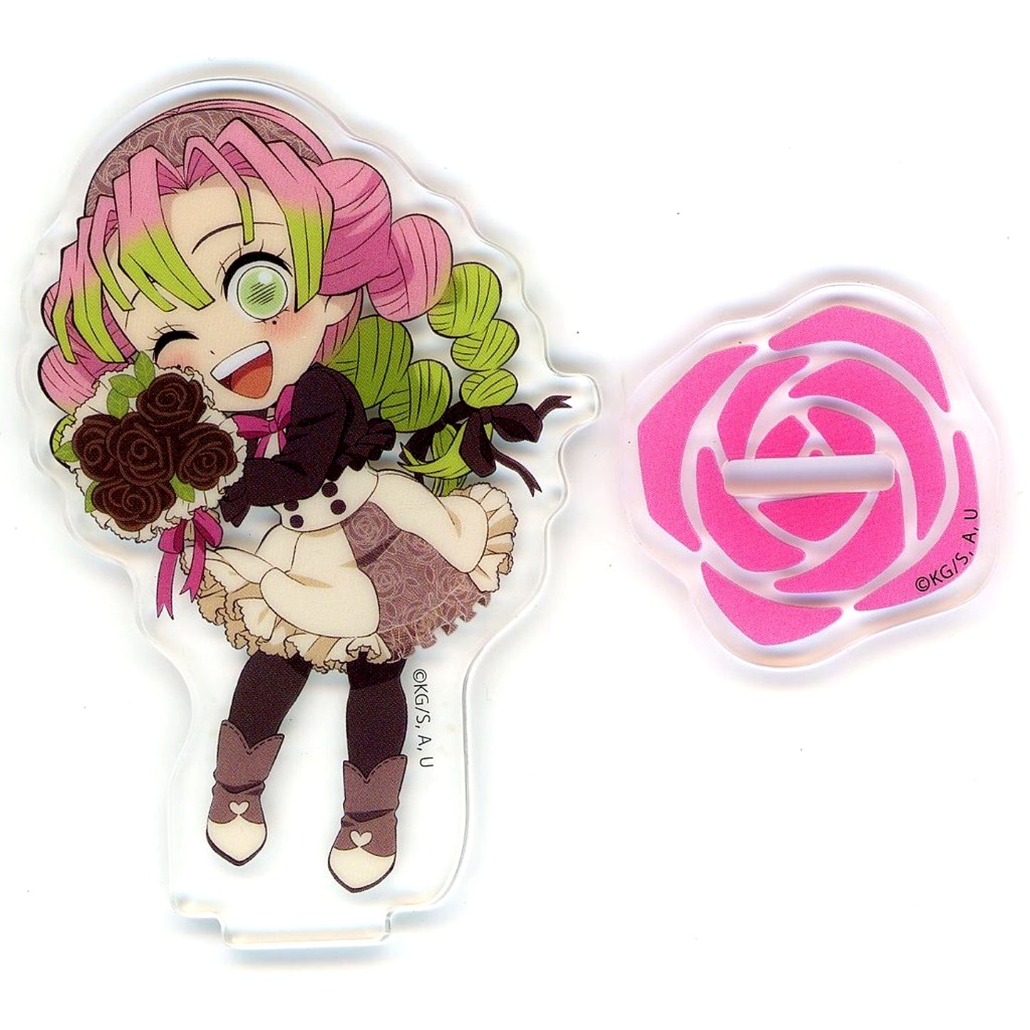 Mitsuri Kanroji Demon Slayer: Kimetsu no Yaiba x ufotable Cafe x Machi Asobi CAFE Valentine Event 2024 Random Acrylic Stand [USED]