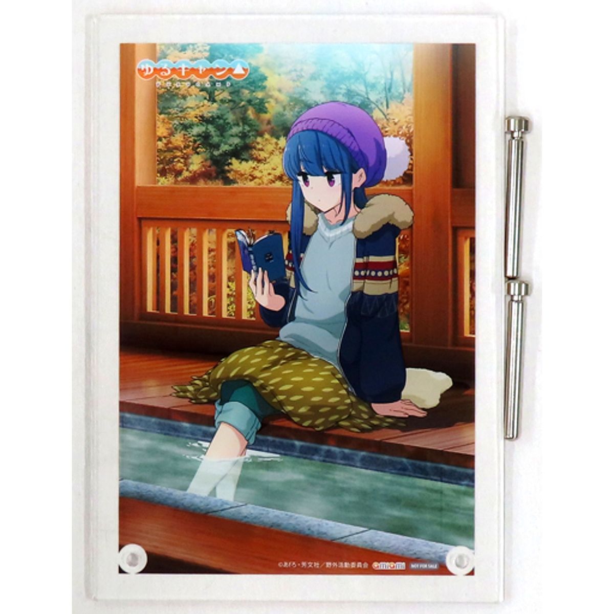 Rin Shima Character Plate Laid-Back Camp Foot Bath ver. 1/7 Finished Figure Amiami Purchase Bonus [USED]