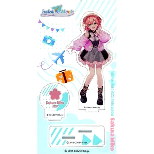 VTuber Hololive Sakura Miko Acrylic Stand hololive Meet 2023 Exclusive Acrylic Stands [USED]