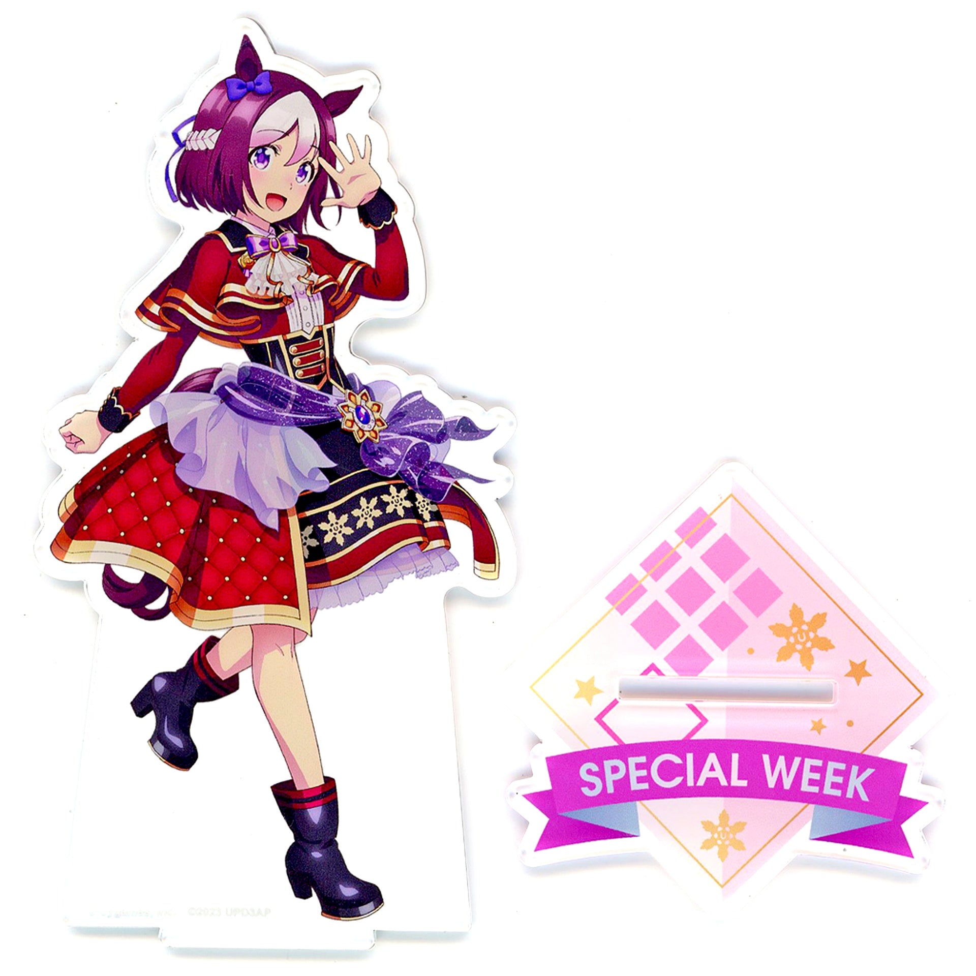 Special Week Official Acrylic Stand Notes of Grandeur Ver. Umamusume: Pretty Derby 5th EVENT ARENA TOUR GO BEYOND MEMORIAL RECORD -YELL- [USED]