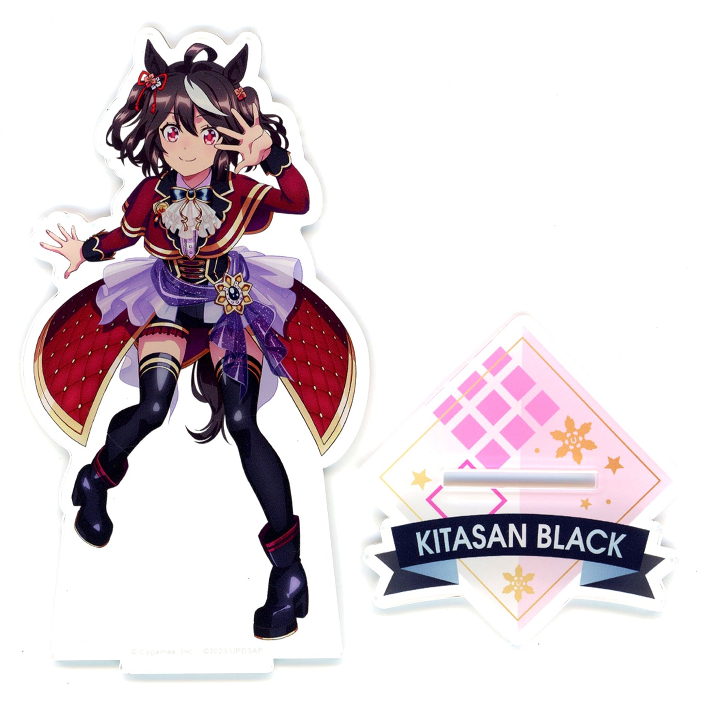 Kitasan Black Official Acrylic Stand Notes of Grandeur Ver. Umamusume: Pretty Derby 5th EVENT ARENA TOUR GO BEYOND MEMORIAL RECORD -YELL- [USED]