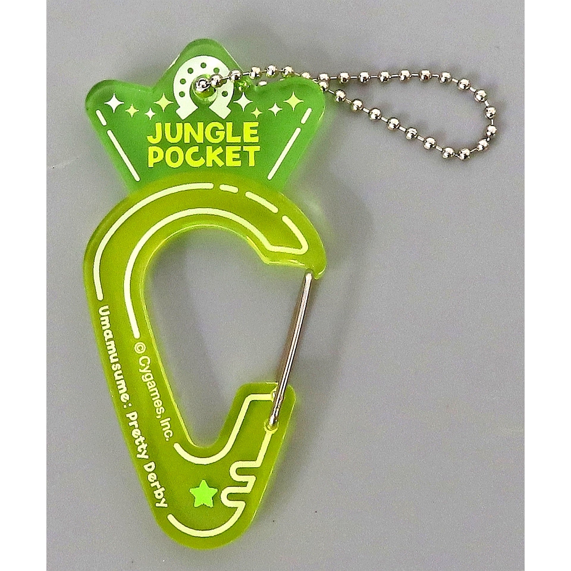 Jungle Pocket Uma Musume Pretty Derby 5th EVENT ARENA TOUR GO BEYOND MEMORIAL RECORD YELL Official Trading Acrylic Carabiner 5th EVENT YELL Ver. [USED]
