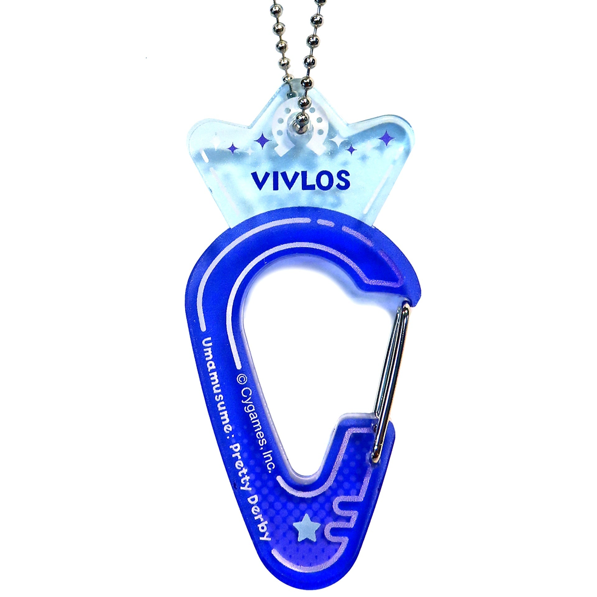 Viblos Uma Musume Pretty Derby 5th EVENT ARENA TOUR GO BEYOND MEMORIAL RECORD YELL Official Trading Acrylic Carabiner 5th EVENT YELL Ver. [USED]