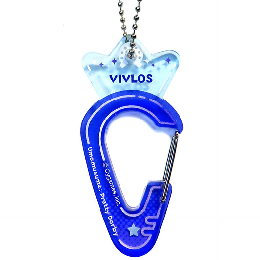 Viblos Uma Musume Pretty Derby 5th EVENT ARENA TOUR GO BEYOND MEMORIAL RECORD YELL Official Trading Acrylic Carabiner 5th EVENT YELL Ver. [USED]