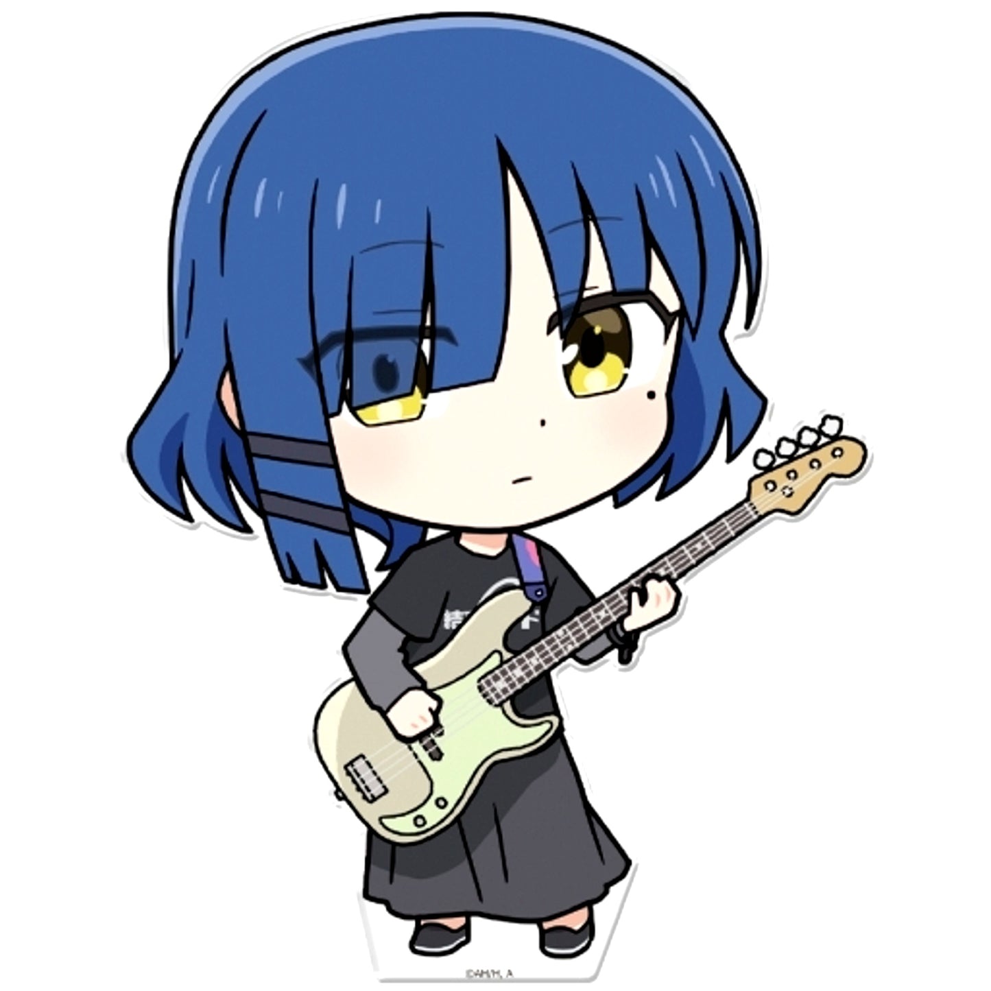 Ryo Yamada Band T-shirt Ver. Deka Punikore! Acrylic Figure Bocchi the Rock! [USED]