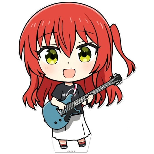 Ikuyo Kita Band T-shirt Ver. Dekapunikore! Acrylic Figure Bocchi the Rock! [USED]