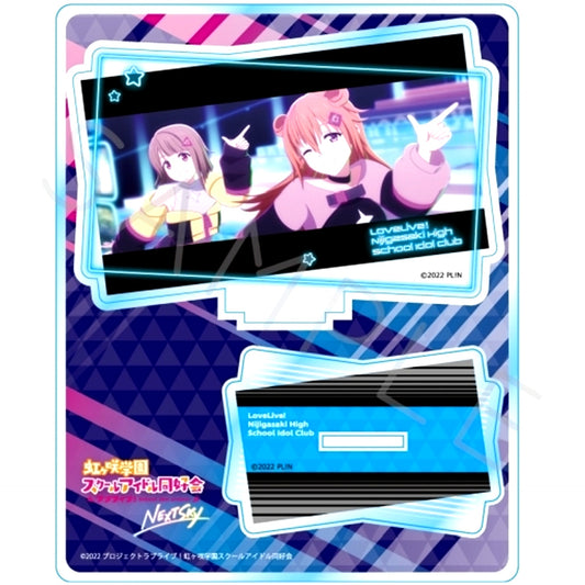 Kasumi Nakasu, Kanata Konoe I. Love Live! Nijigasaki High School Idol Club Next Sky Acrylic Stand [USED]