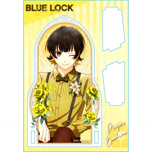 Meguru Bachira Diagonally Displayable Acrylic Stand Blue Lock [USED]