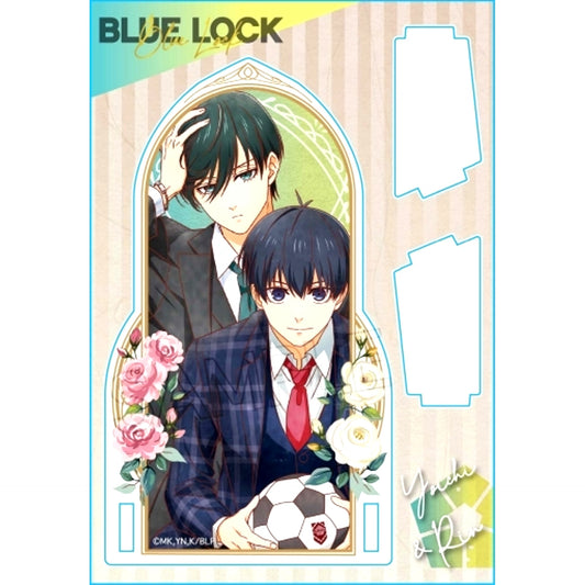 Yoichi Isagi & Rin Itoshi Diagonally Displayable Acrylic Stand Blue Lock [USED]