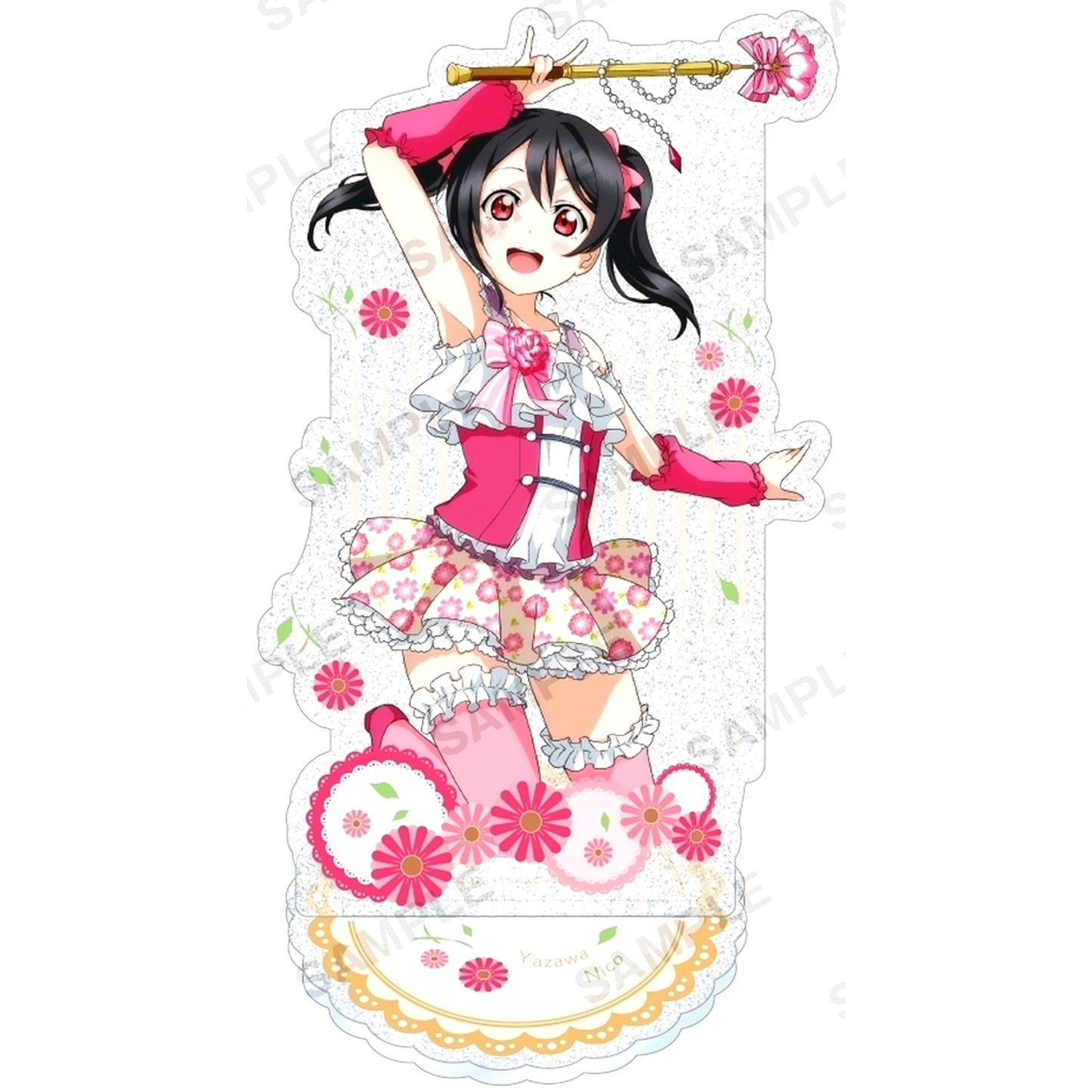Nico Yazawa Kirarin Acrylic Stand Mu's Hanami Ver. Love Live! School Idol Festival [USED]