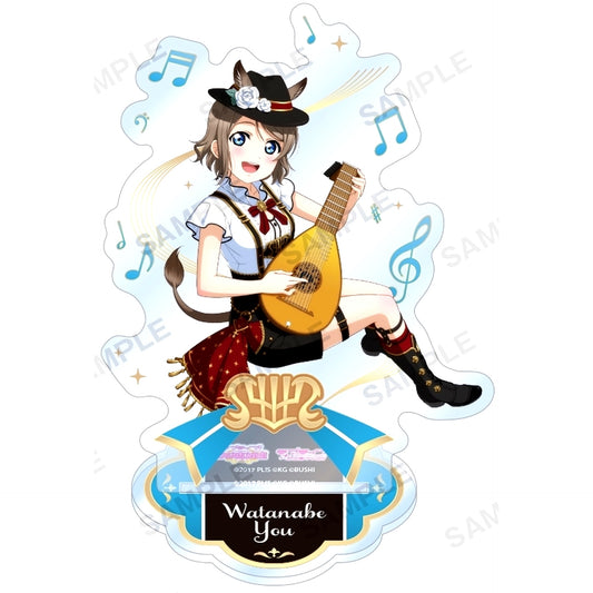 You Watanabe Love Live! School Idol Festival Aqours Acrylic Stand Town Musicians of Bremen Ver. [USED]