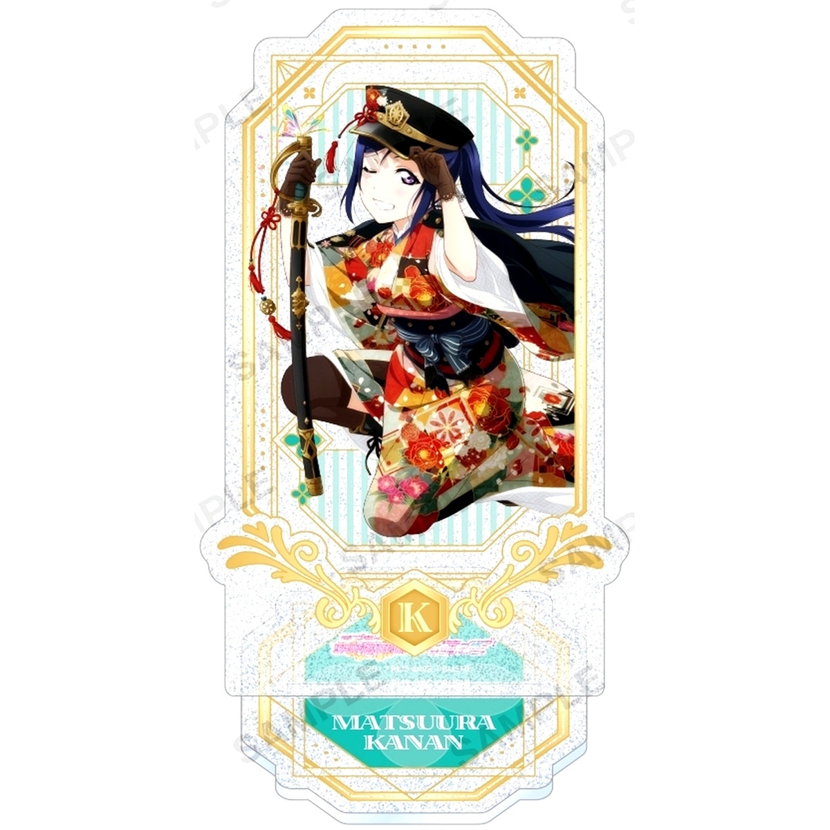 Kanan Matsuura Kirarin Acrylic Stand Aqours Occupation Ver. Love Live! School Idol Festival [USED]
