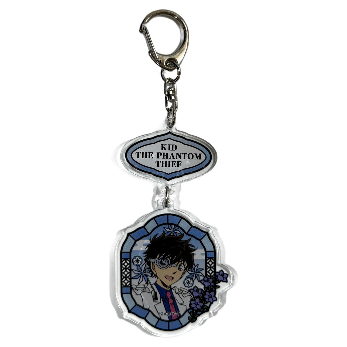 Kaito Kid Detective Conan Trading Double Acrylic Keychain [USED]