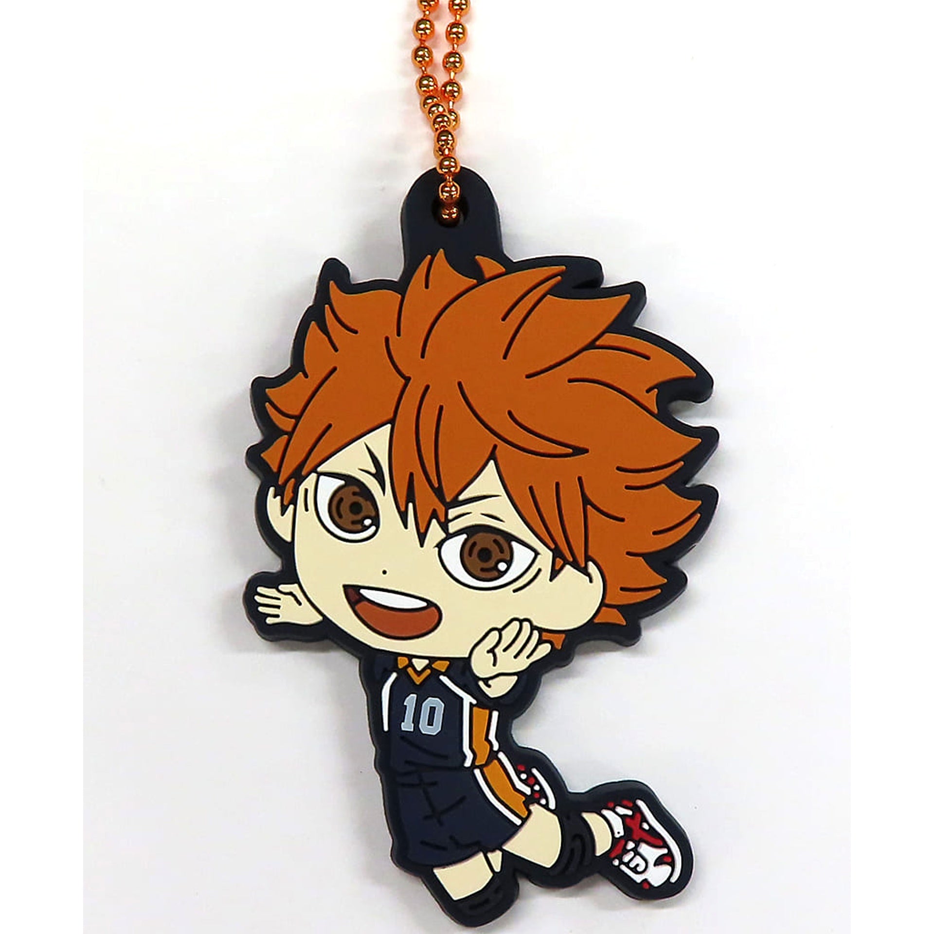 Haikyu!! Movie: Battle of the Garbage Dump Shoyo Hinata Ichiban Kuji Karasuno High School Kyunchara Rubber Charm Prize G Charm [USED]