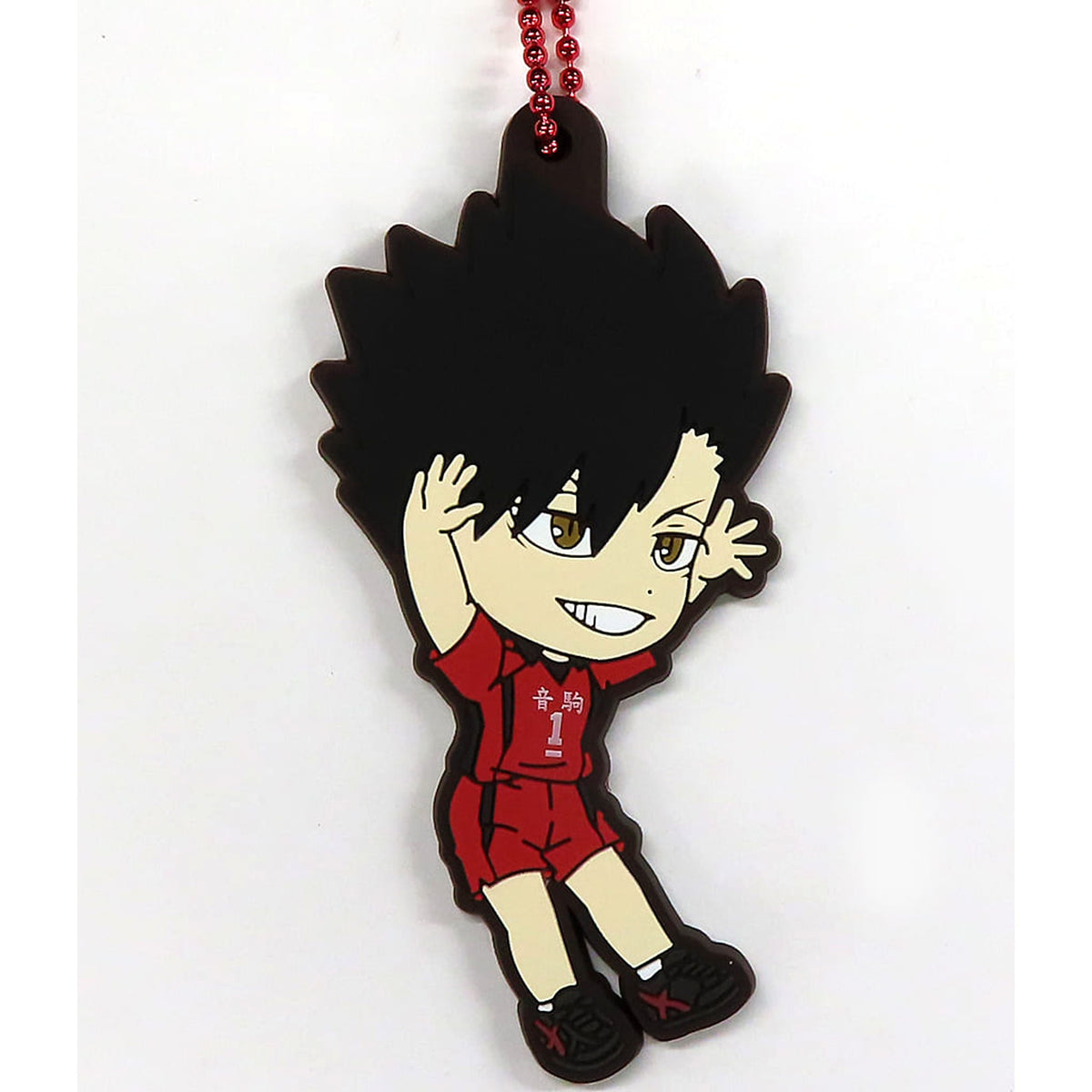 Haikyu!! Movie: Battle of the Garbage Dump Tetsuro Kuroo Ichiban Kuji Nekoma High School Kyunchara Rubber Charm Prize H Charm [USED]