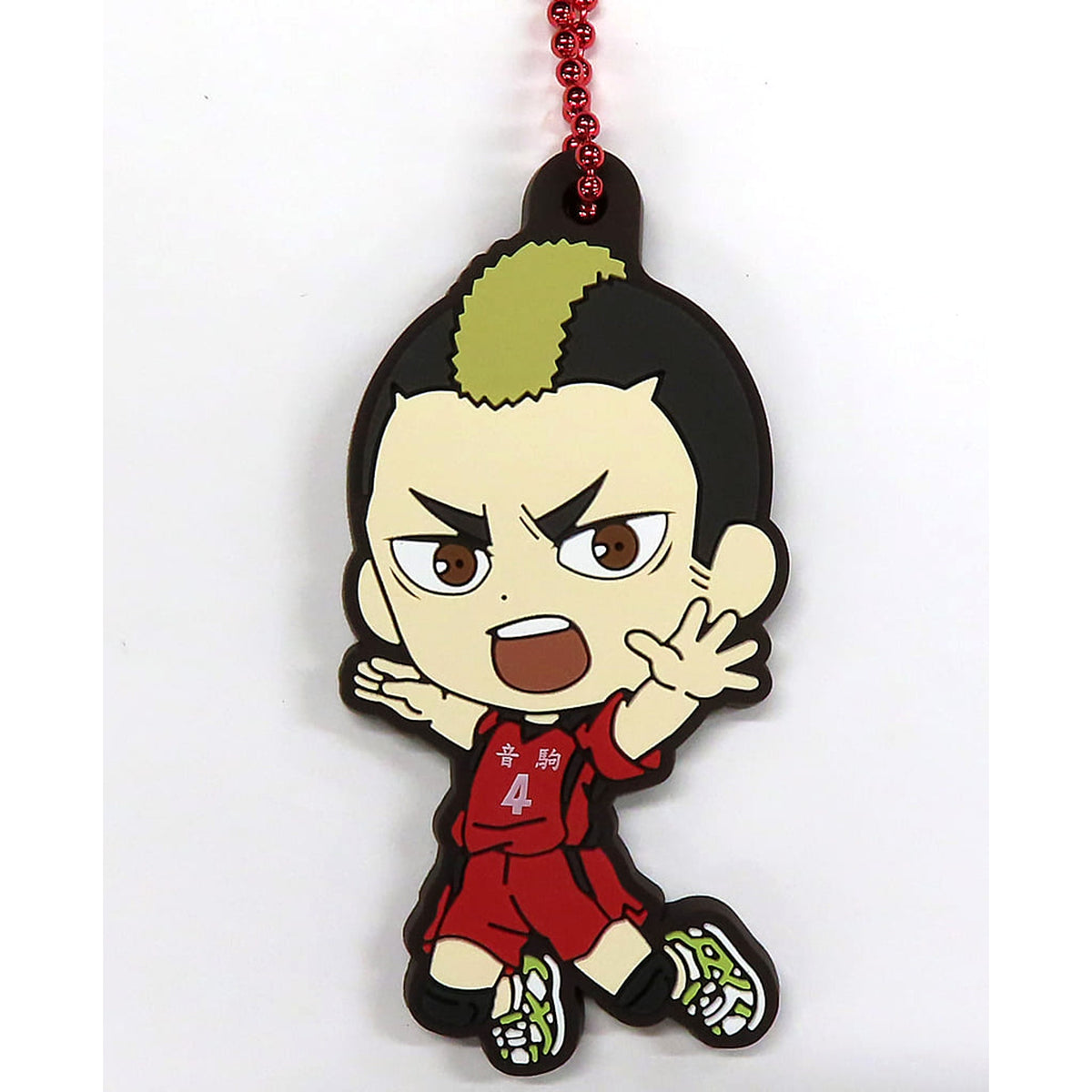 Haikyu!! Movie: Battle of the Garbage Dump Taketora Yamamoto Ichiban Kuji Nekoma High School Kyunchara Rubber Charm Prize H Charm [USED]