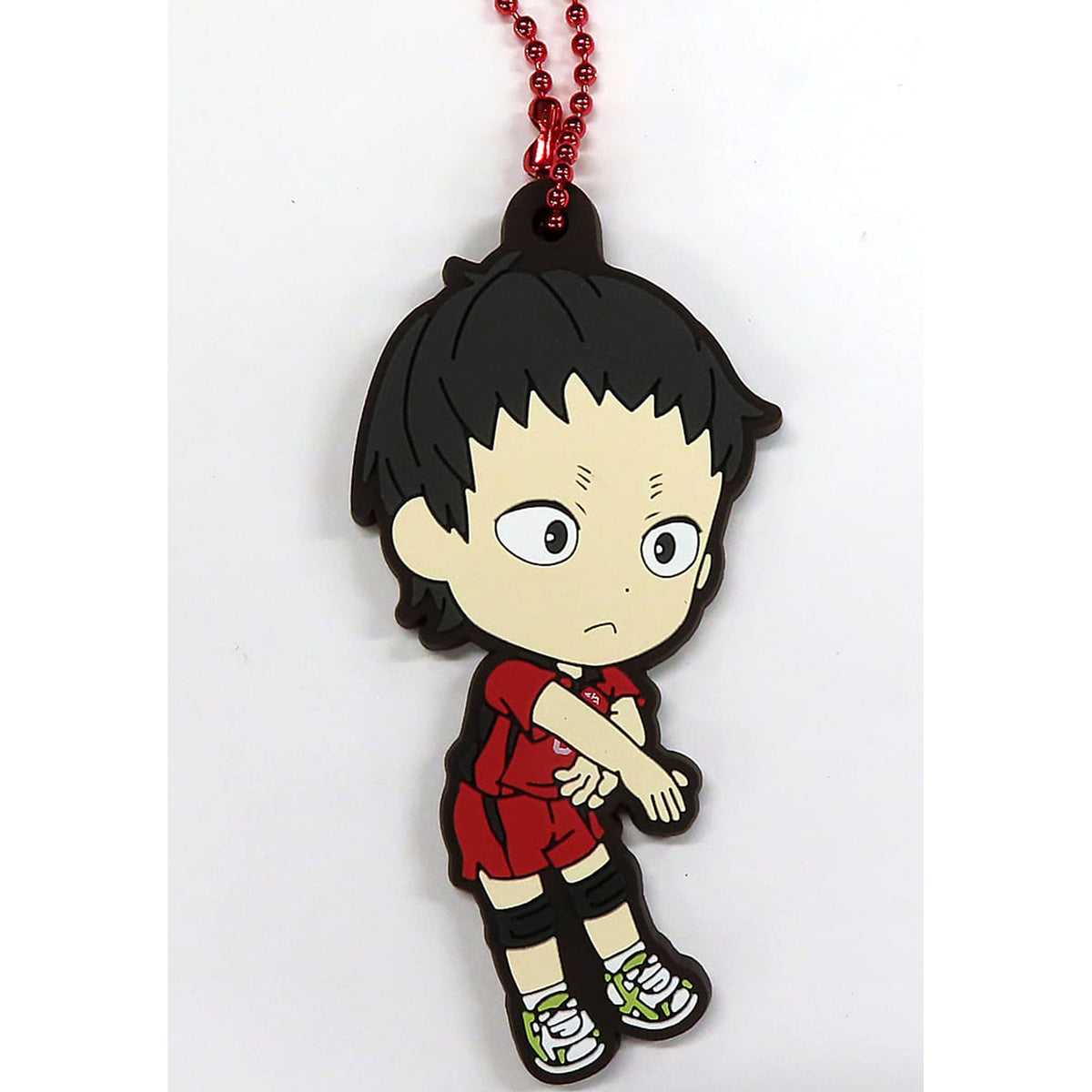 Haikyu!! Movie: Battle of the Garbage Dump Shohei Fukunaga Ichiban Kuji Nekoma High School Kyunchara Rubber Charm Prize H Charm [USED]