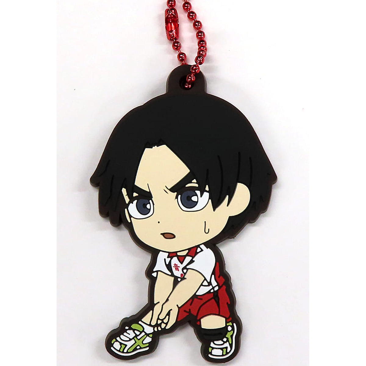 Haikyu!! Movie: Battle of the Garbage Dump Yuki Shibayama Ichiban Kuji Nekoma High School Kyunchara Rubber Charm Prize H Charm [USED]
