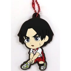 Haikyu!! Movie: Battle of the Garbage Dump Yuki Shibayama Ichiban Kuji Nekoma High School Kyunchara Rubber Charm Prize H Charm [USED]