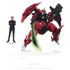 Mobile Suit Gundam: The Witch from Mercury Guel Jeturk Ichiban Kuji Vol.2 Big Acrylic Stand Prize D Acrylic Stands [USED]