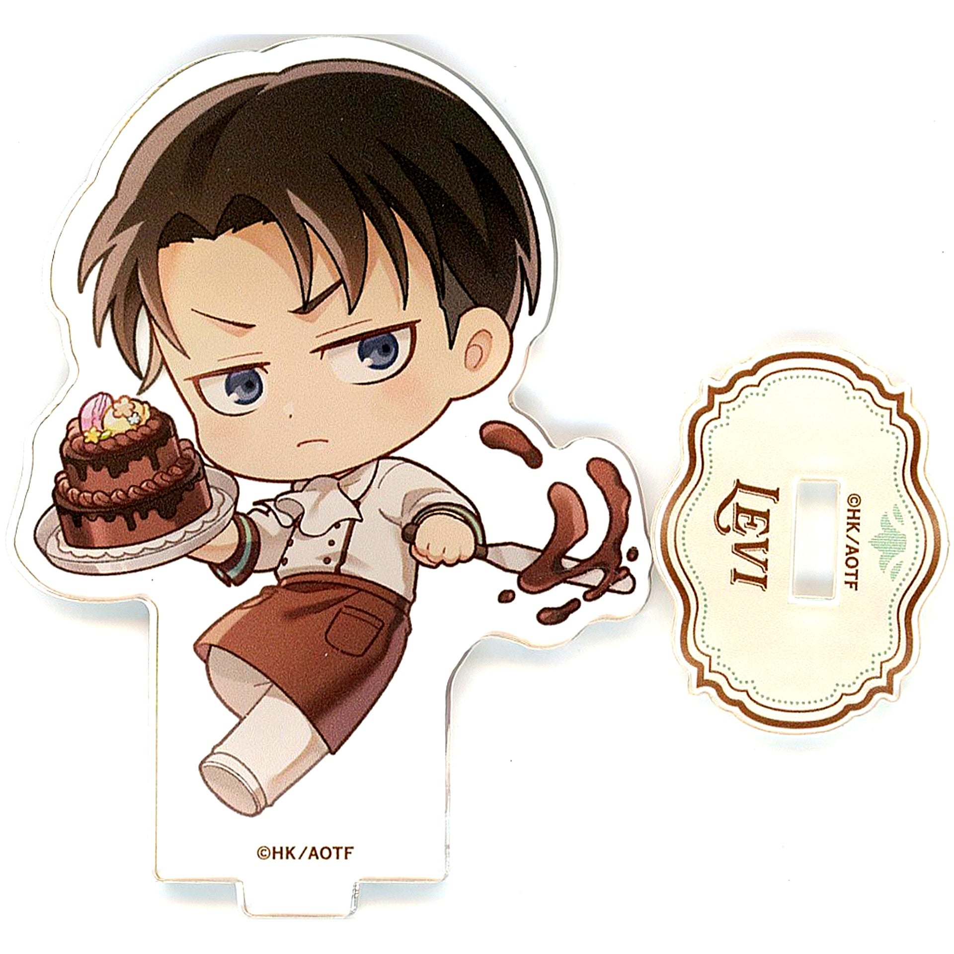 Levi Ackerman Attack on Titan x Chara Dri BLANC Acrylic Stand [USED]