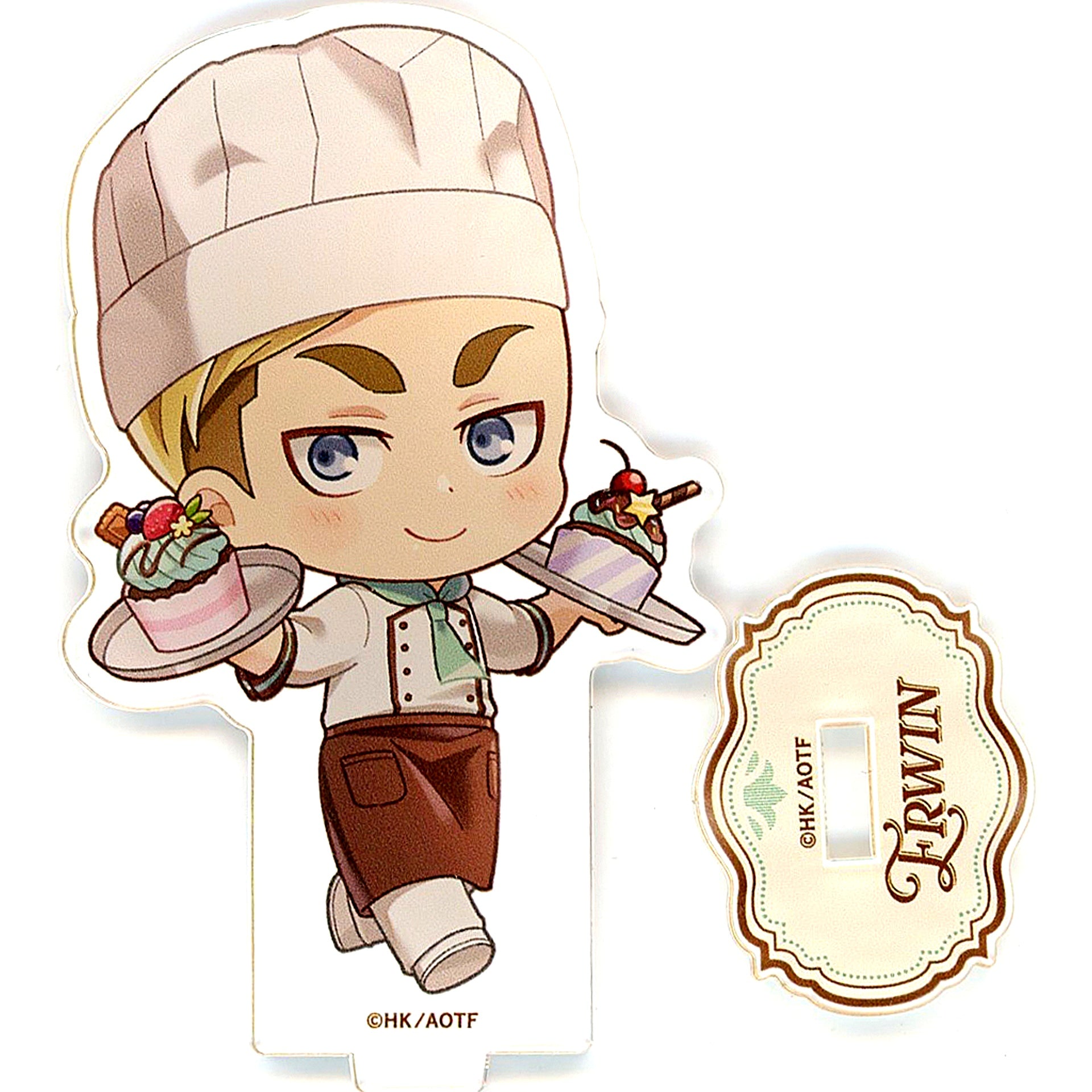 Erwin Smith Attack on Titan x Chara-Dri!! BLANC Acrylic Stand [USED]