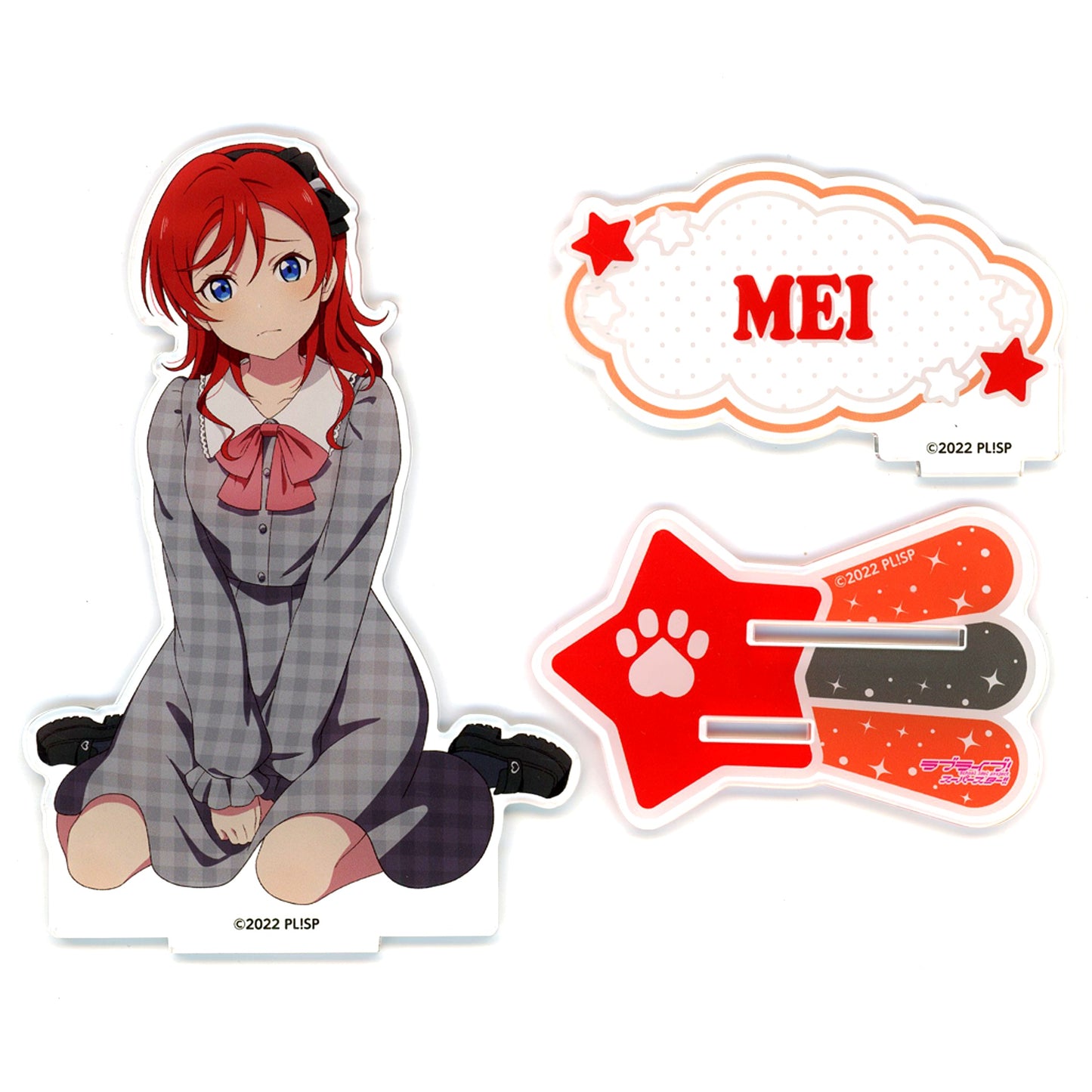 Mei Yoneme Love Live! Superstar!! Yumekawa Girly collection 2024 Big Acrylic Stand [USED]