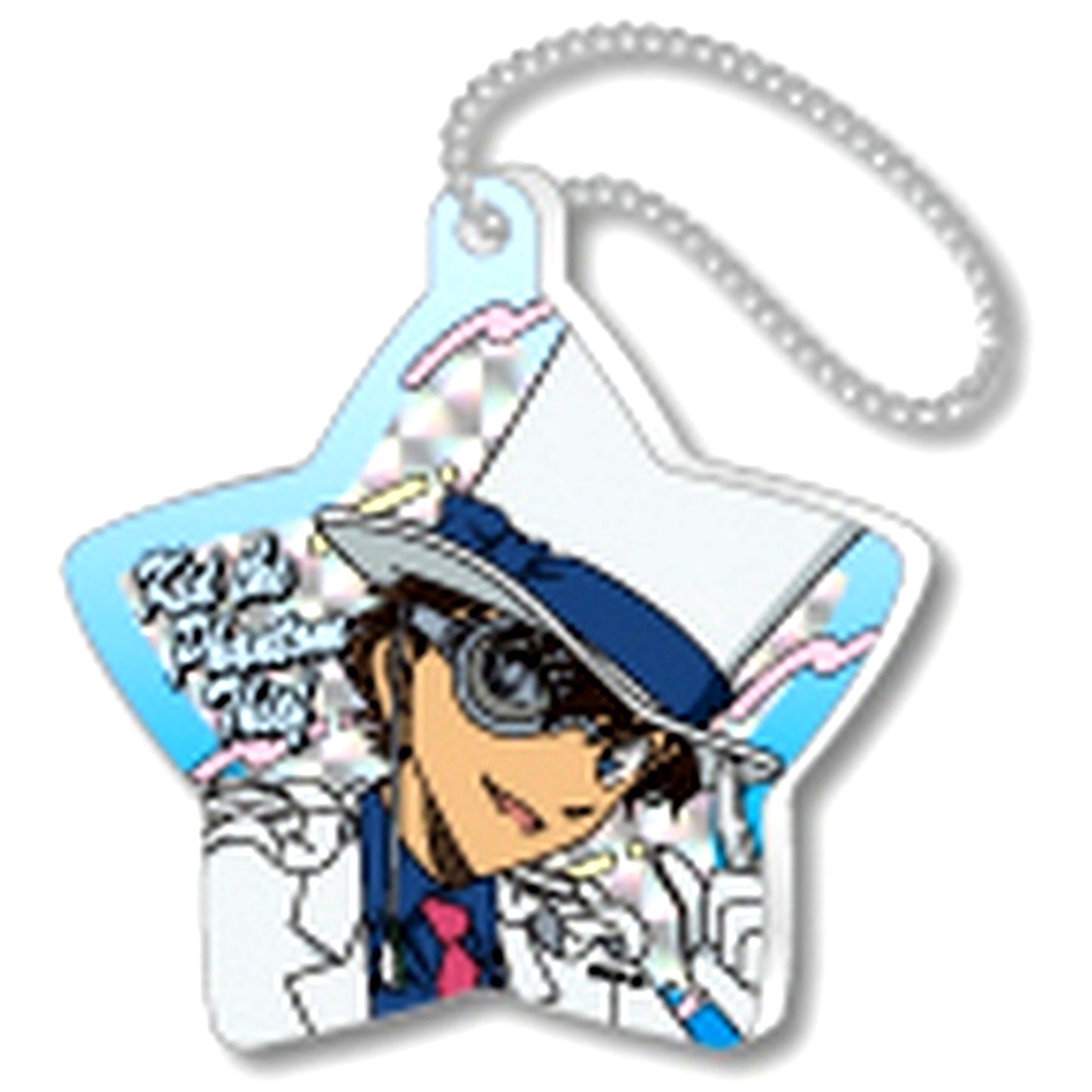 Kaito Kid Detective Conan GiraPika Acrylic Keychain [USED]