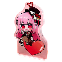 hololive English Mori Calliope Acrylic Block Charm Valentines Day 2024 [USED]