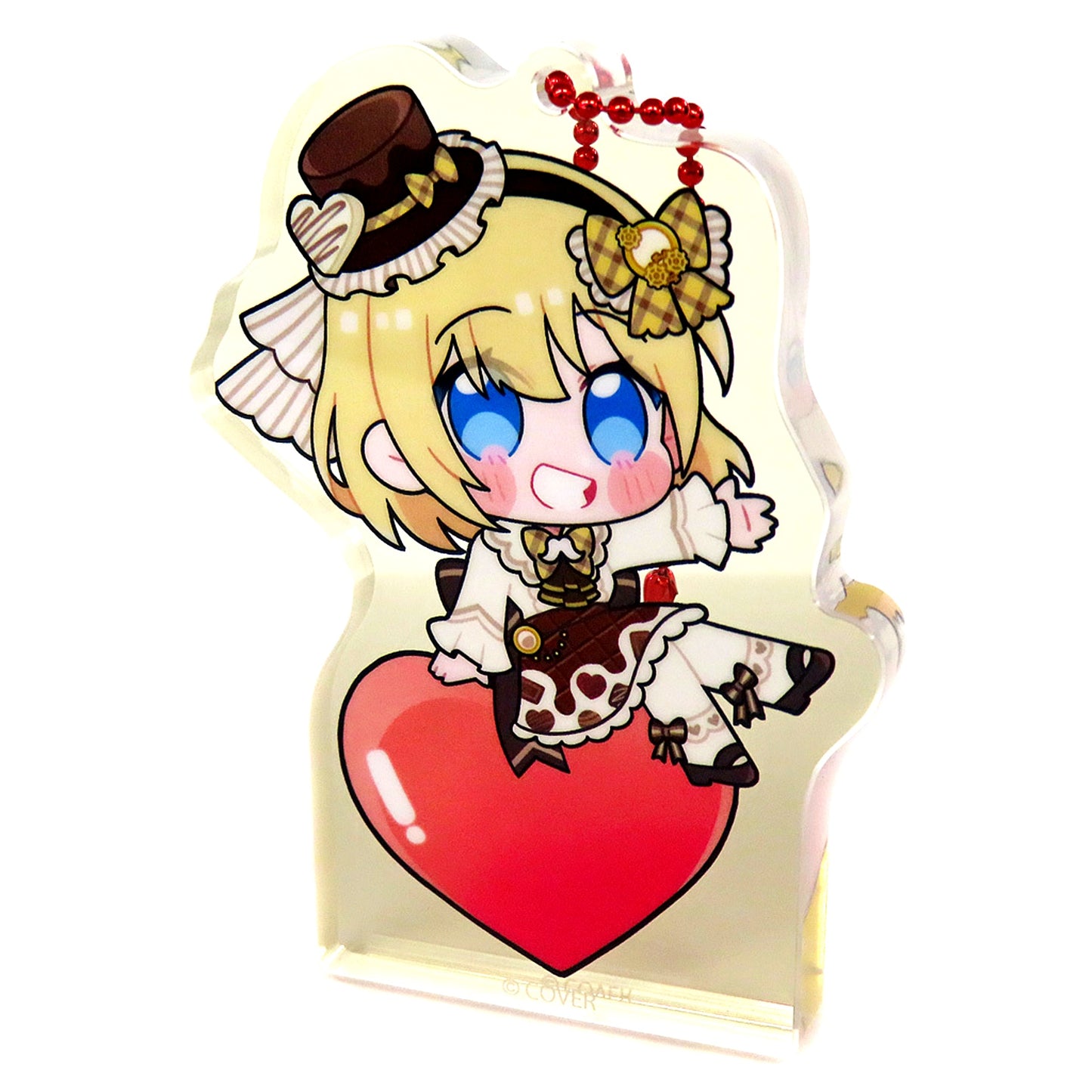 Watson Amelia hololive English Acrylic Block Charm Valentine's Day 2024 [USED]
