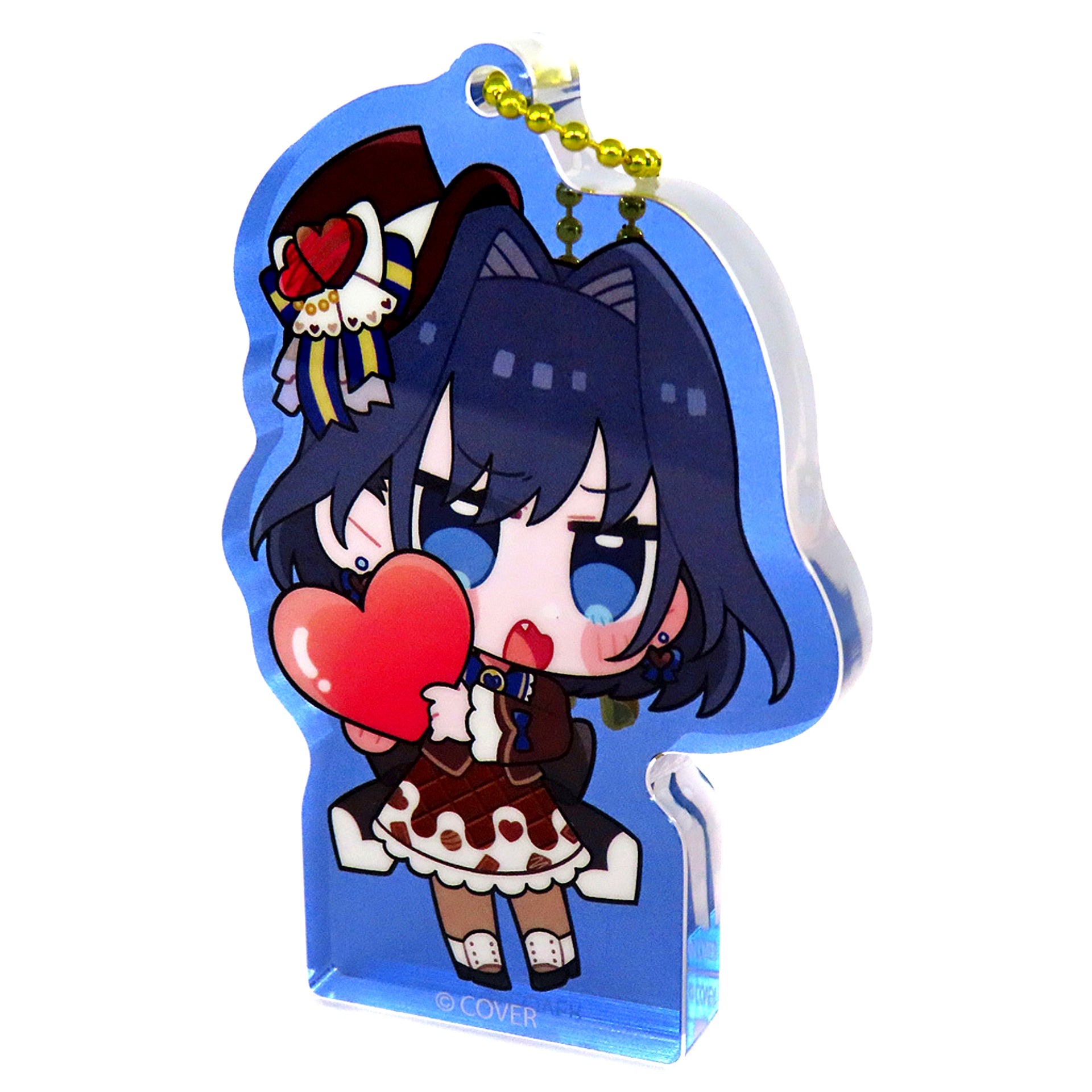 Ouro Kronii hololive English Acrylic Block Charm Valentine's Day 2024 [USED]