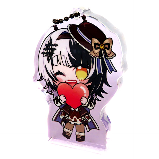 Shiori Novella Acrylic Block Charm Virtual YouTuber Hololive English Valentine's Day 2024 [USED]
