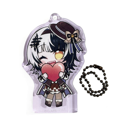 Shiori Novella Acrylic Block Charm Virtual YouTuber Hololive English Valentine's Day 2024 [USED]